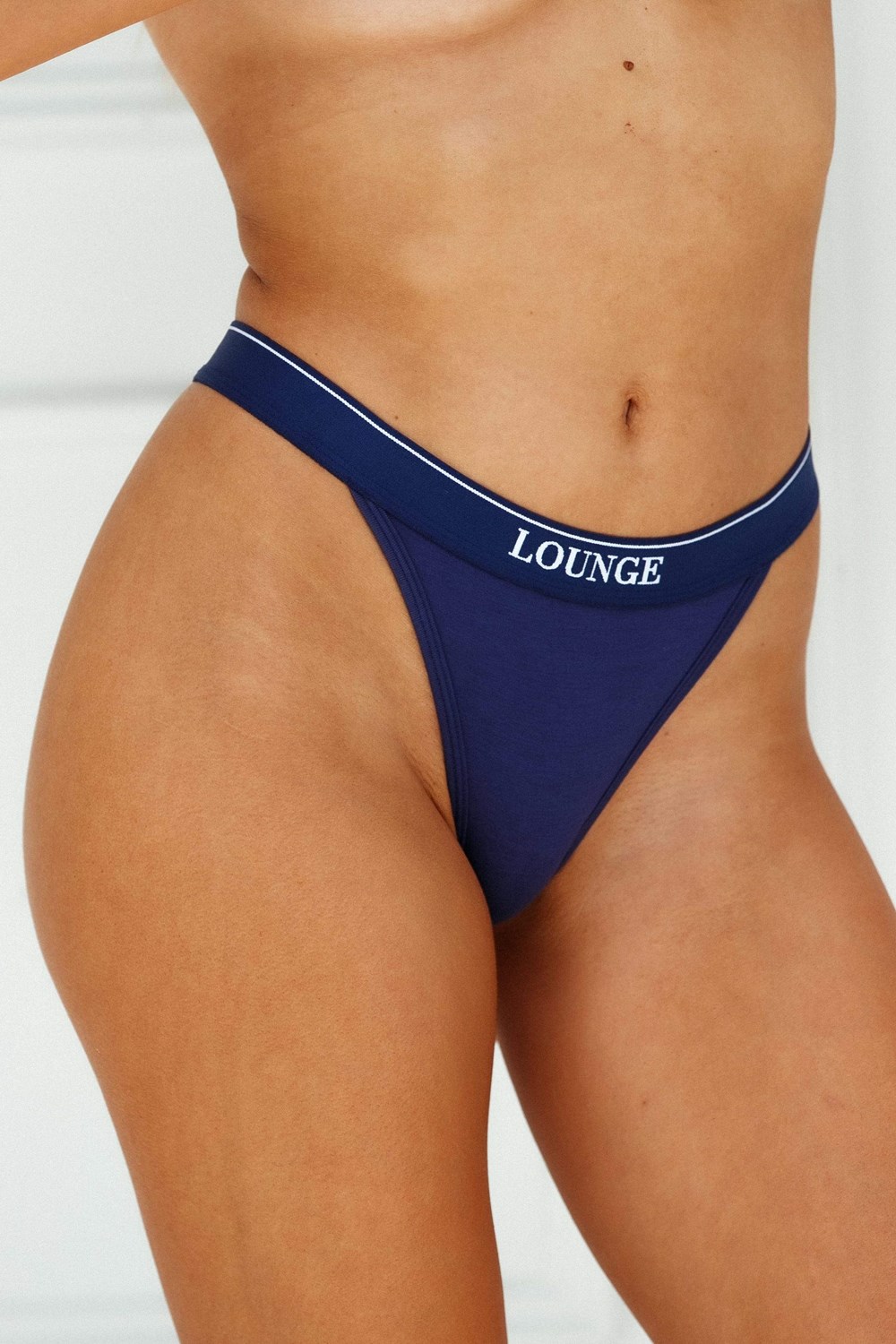 Lounge Underwear Bamboo Minimal Triangle Ranne Laivastonsininen | 740153VRU