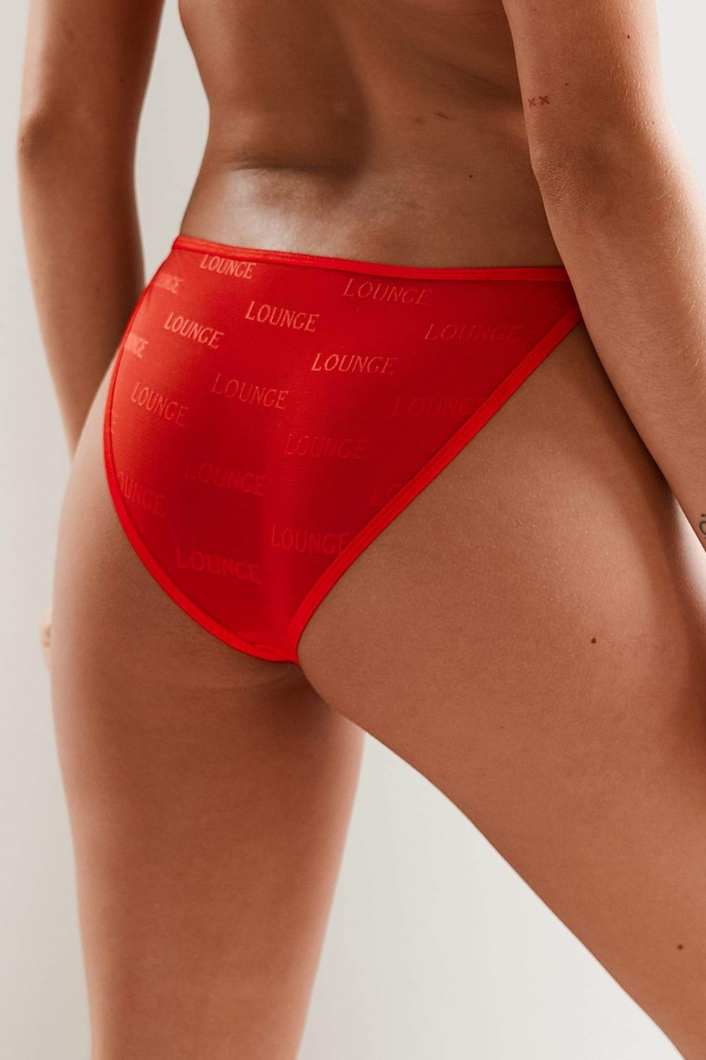 Lounge Underwear Bold Mesh Briefs Punainen | 679435EQA