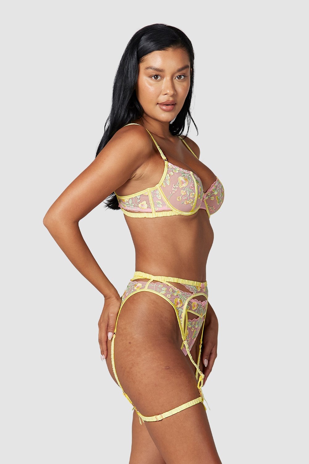 Lounge Underwear Cassia Intimates Set Sitruuna | 983165XZT