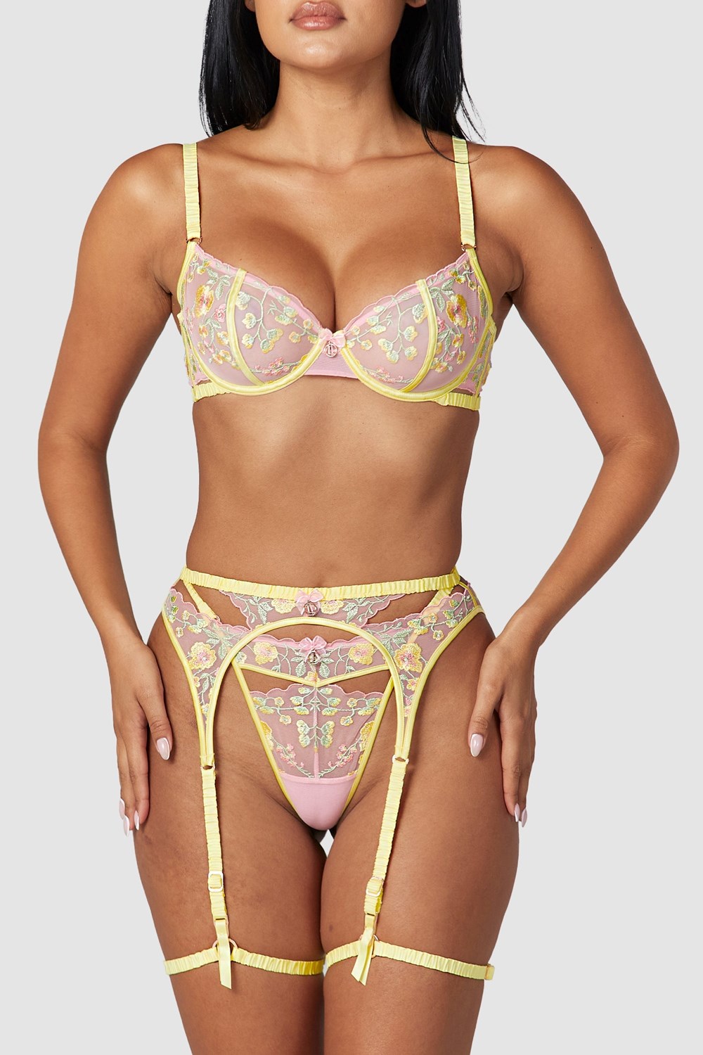 Lounge Underwear Cassia Intimates Set Sitruuna | 983165XZT