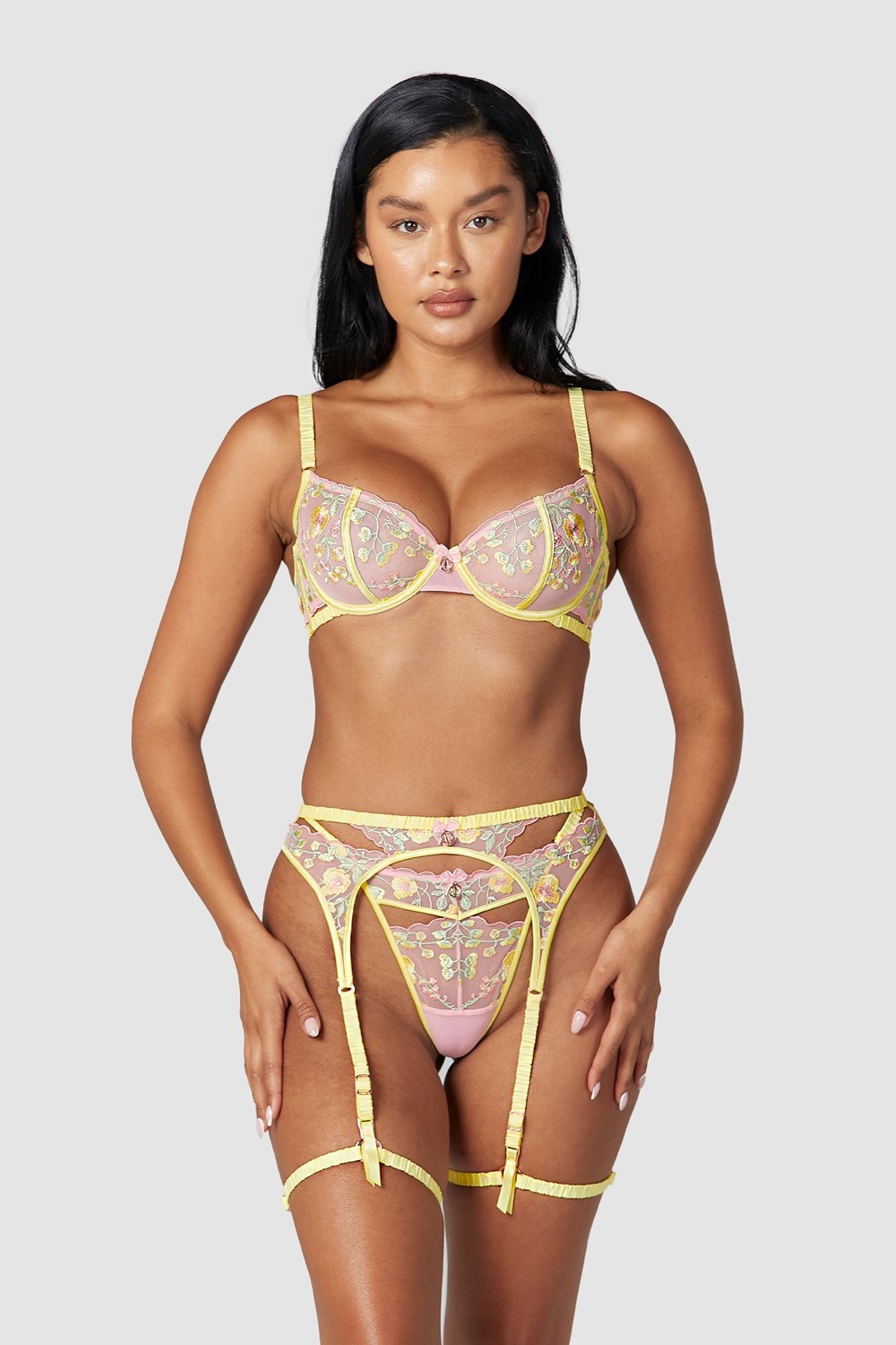 Lounge Underwear Cassia Intimates Set Sitruuna | 983165XZT