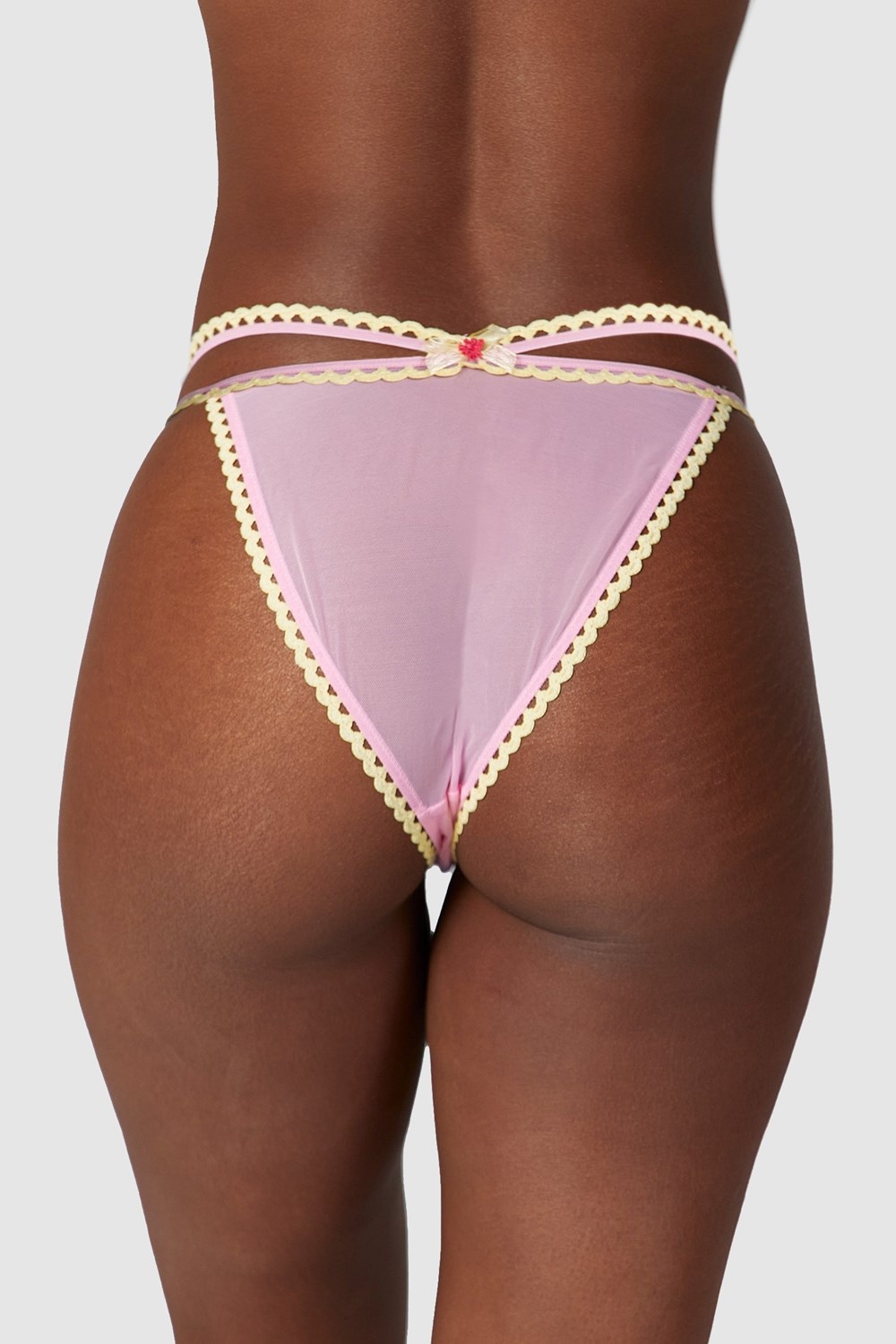 Lounge Underwear Daisy Embroidered Briefs Pinkki | 023417XEA