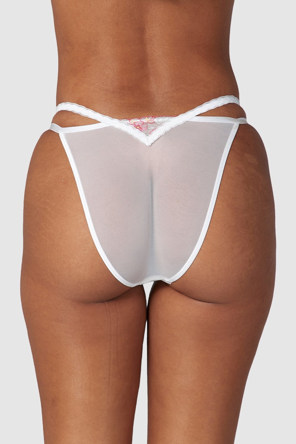 Lounge Underwear Ditsy Embroidered Briefs Valkoinen | 782150KMU