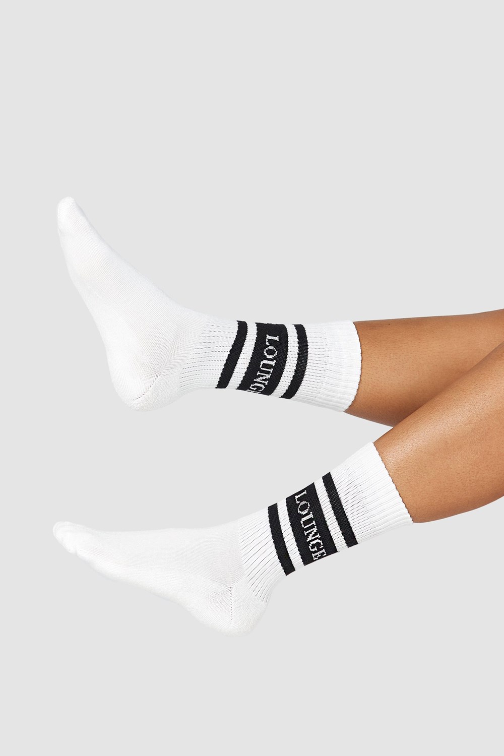 Lounge Underwear Essential Socks (Two Pack) Mustat | 705634APG