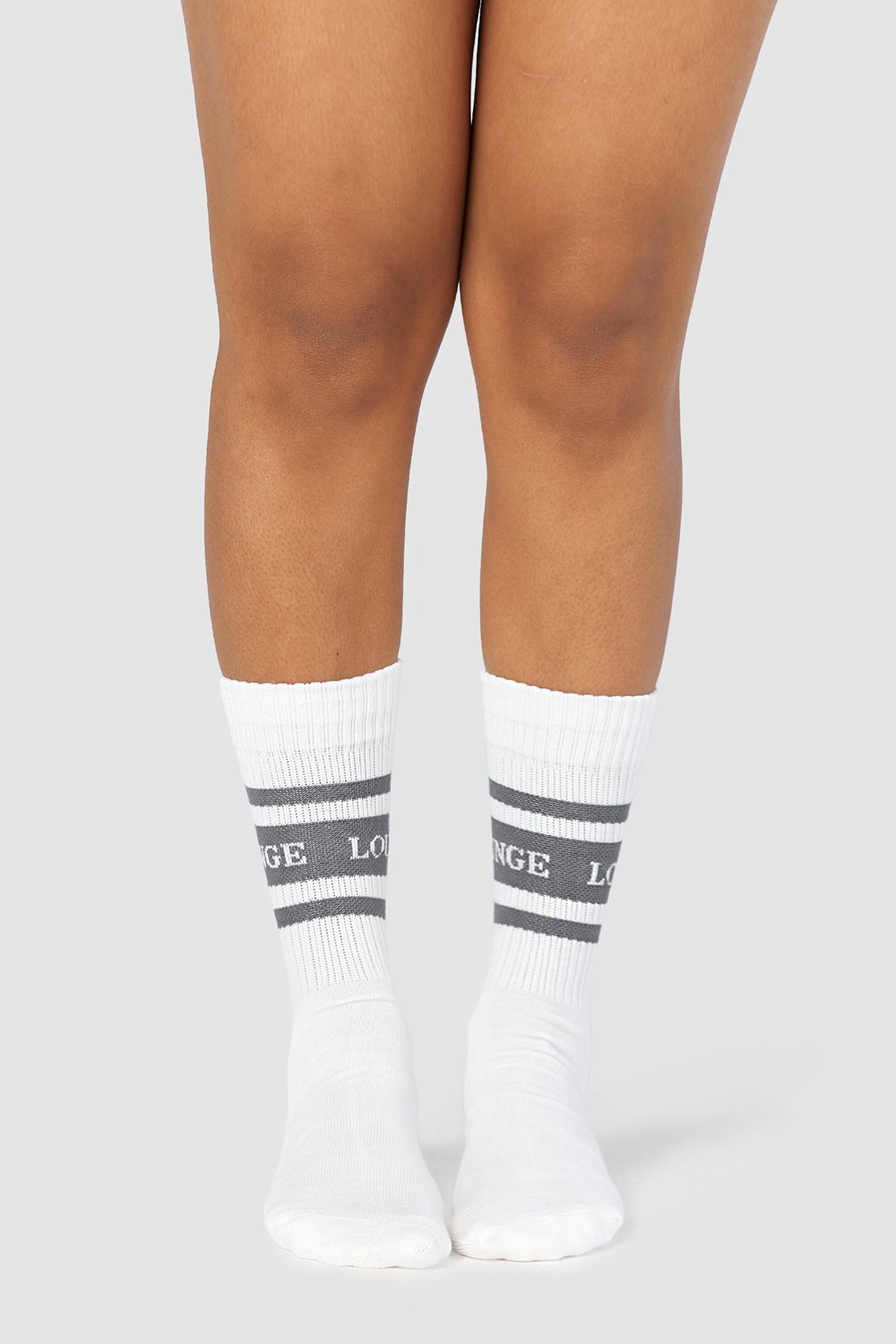 Lounge Underwear Essential Socks (Two Pack) Charcoal | 706825NMF