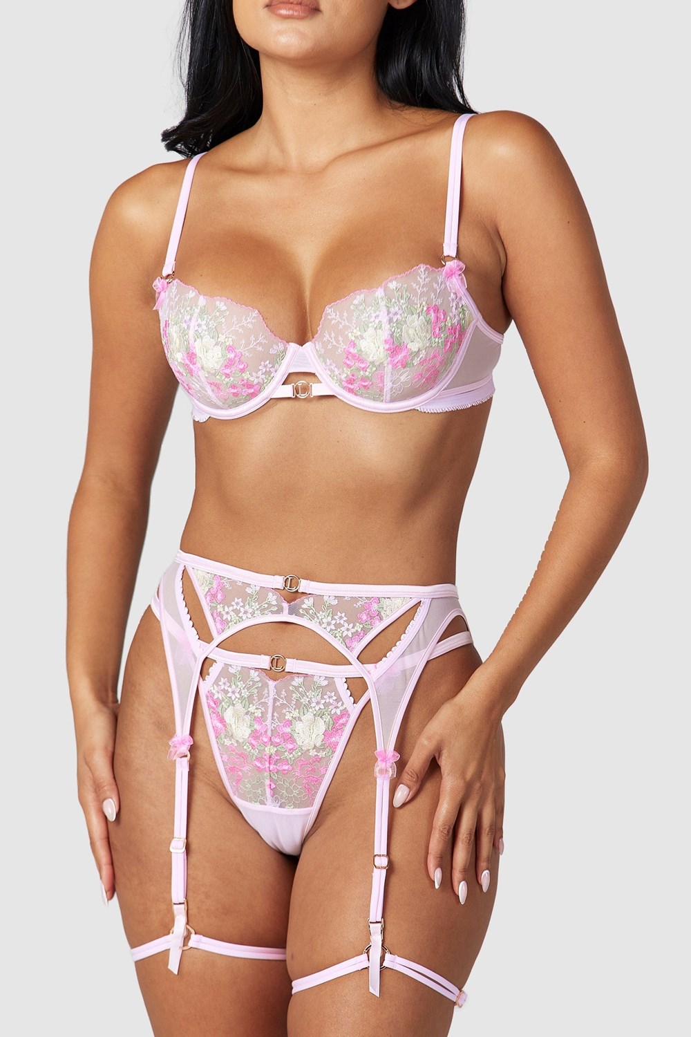 Lounge Underwear Liana Intimates Set Pinkki | 613490BRI