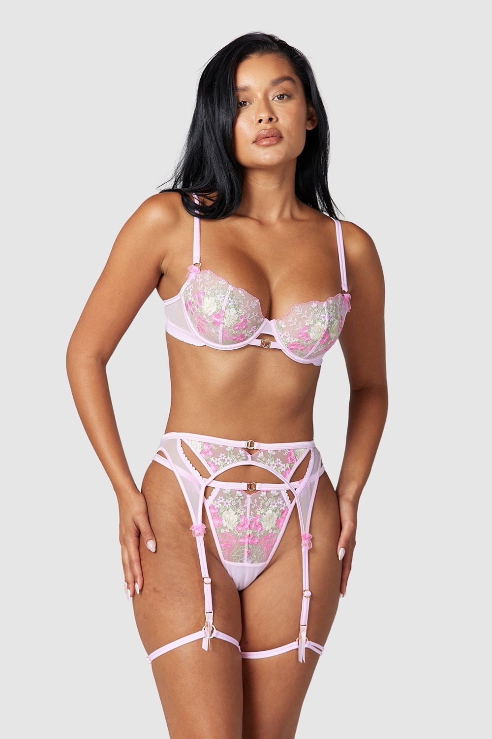 Lounge Underwear Liana Intimates Set Pinkki | 613490BRI