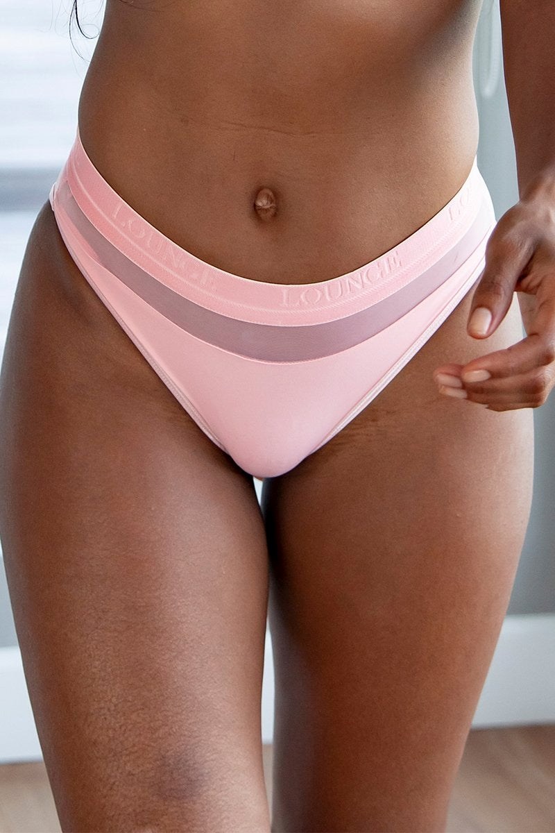 Lounge Underwear Mesh Briefs Pinkki | 285647HYF