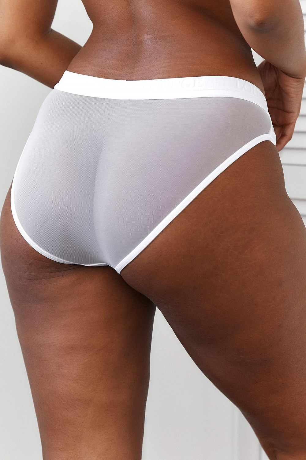 Lounge Underwear Mesh Briefs Valkoinen | 931576LBZ