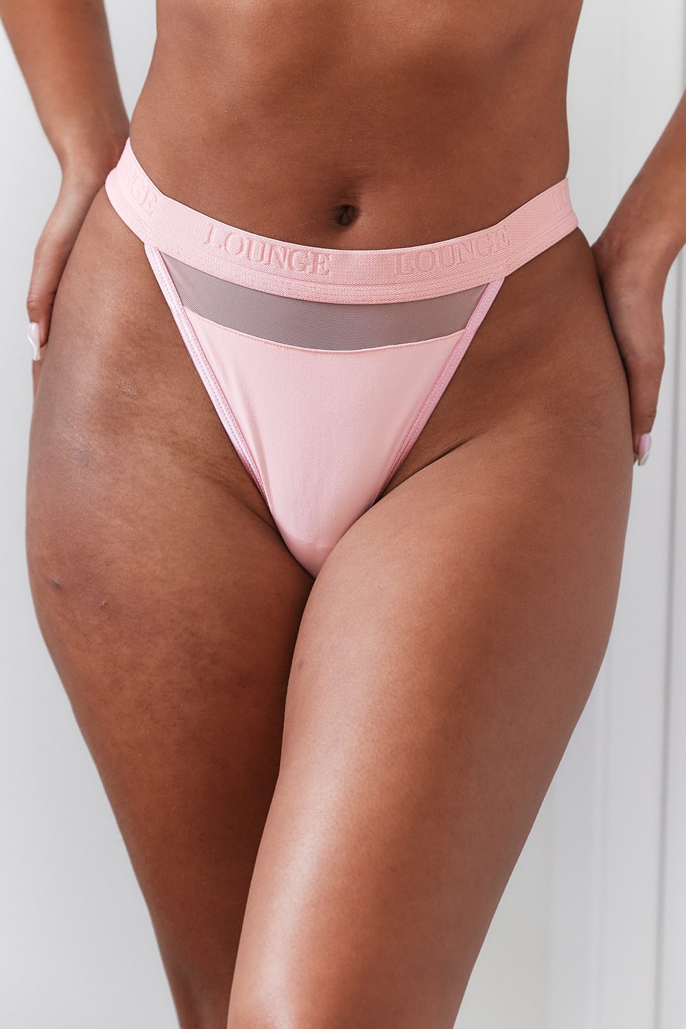 Lounge Underwear Mesh Ranne Pinkki | 291854HCM