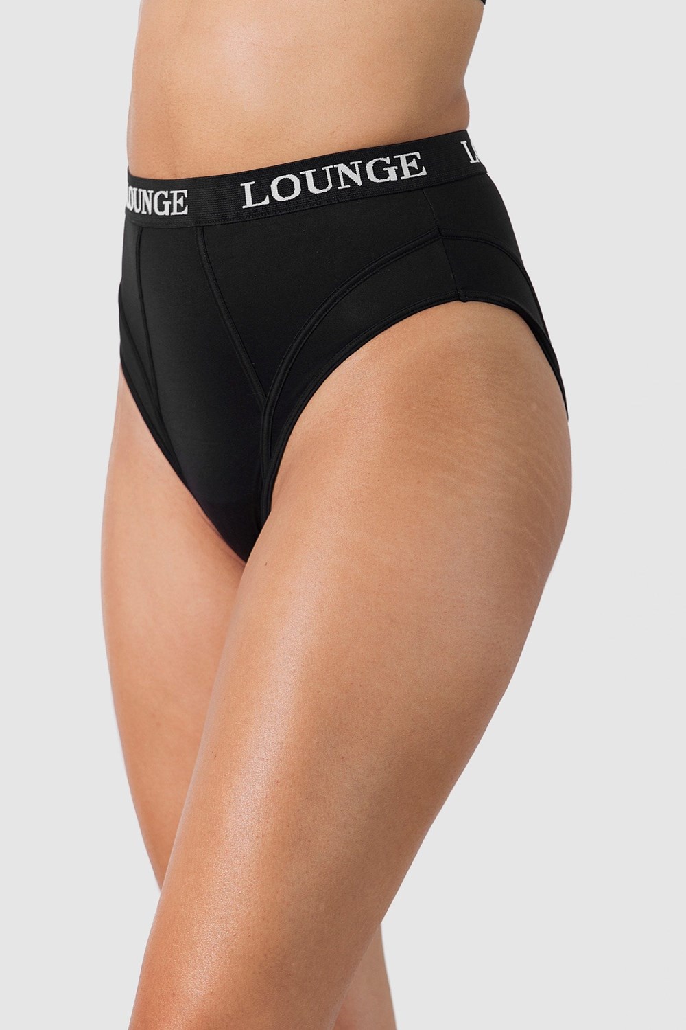 Lounge Underwear Nurture Briefs Mustat | 945601JUP