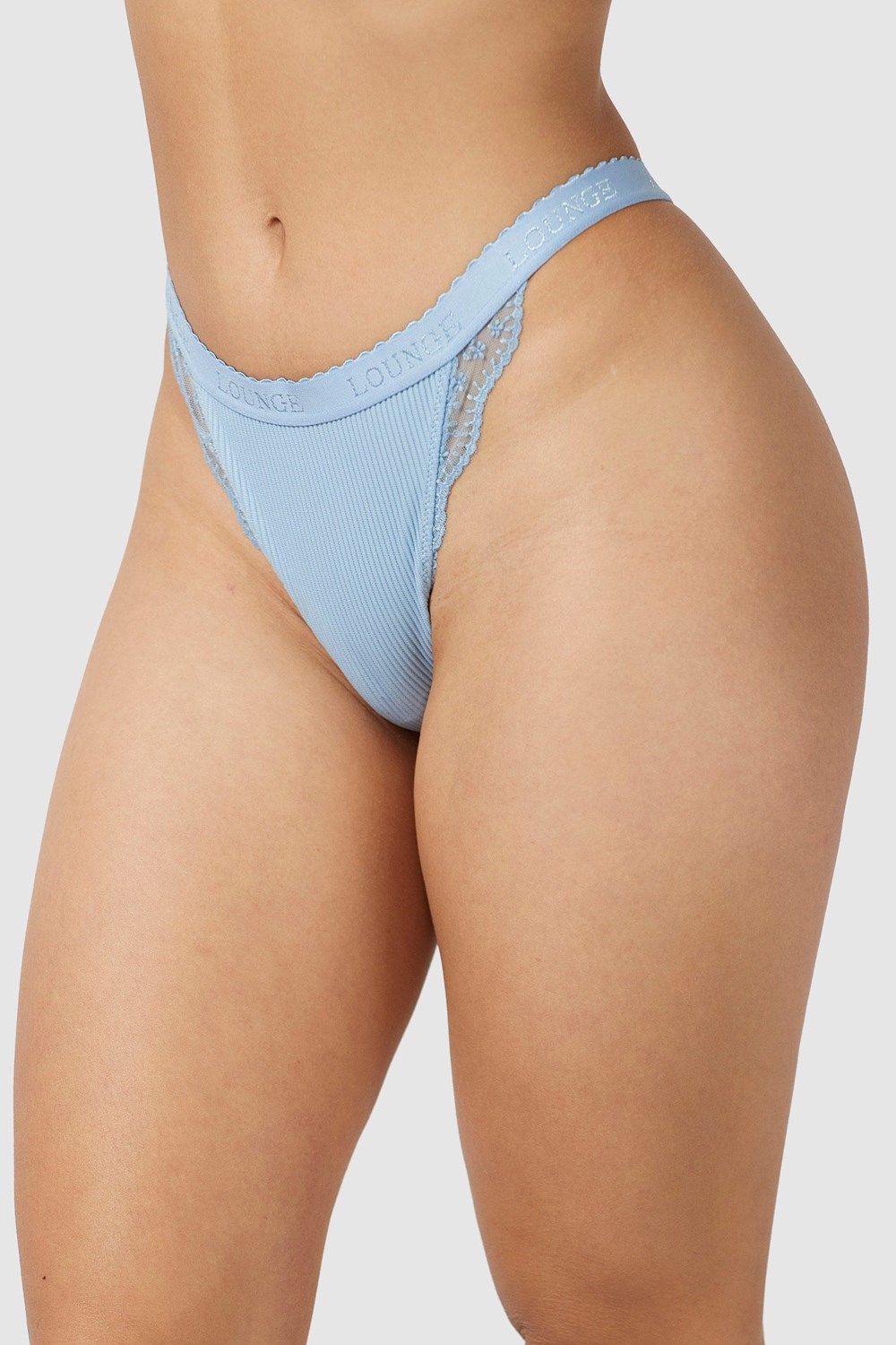 Lounge Underwear Ribbed Ranne Sininen | 469078RCG