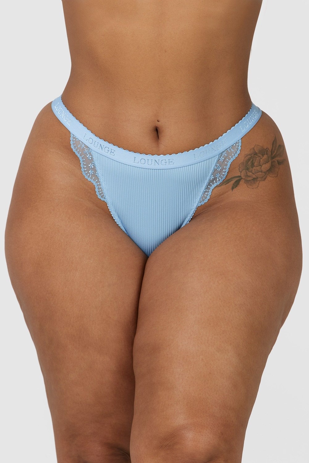 Lounge Underwear Ribbed Ranne Sininen | 469078RCG