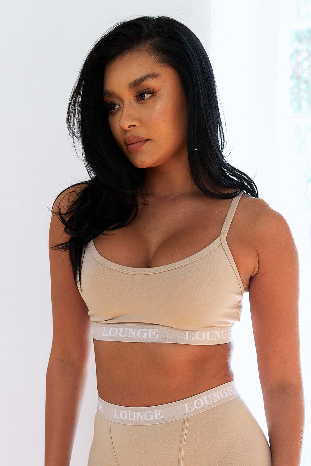 Lounge Underwear Slumber Pajama Bralette Mink | 792048VAF