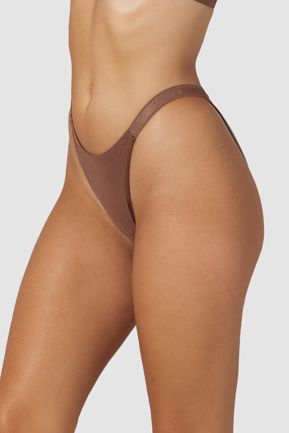 Lounge Underwear Smooth Mesh Briefs Chestnut | 569130UKF