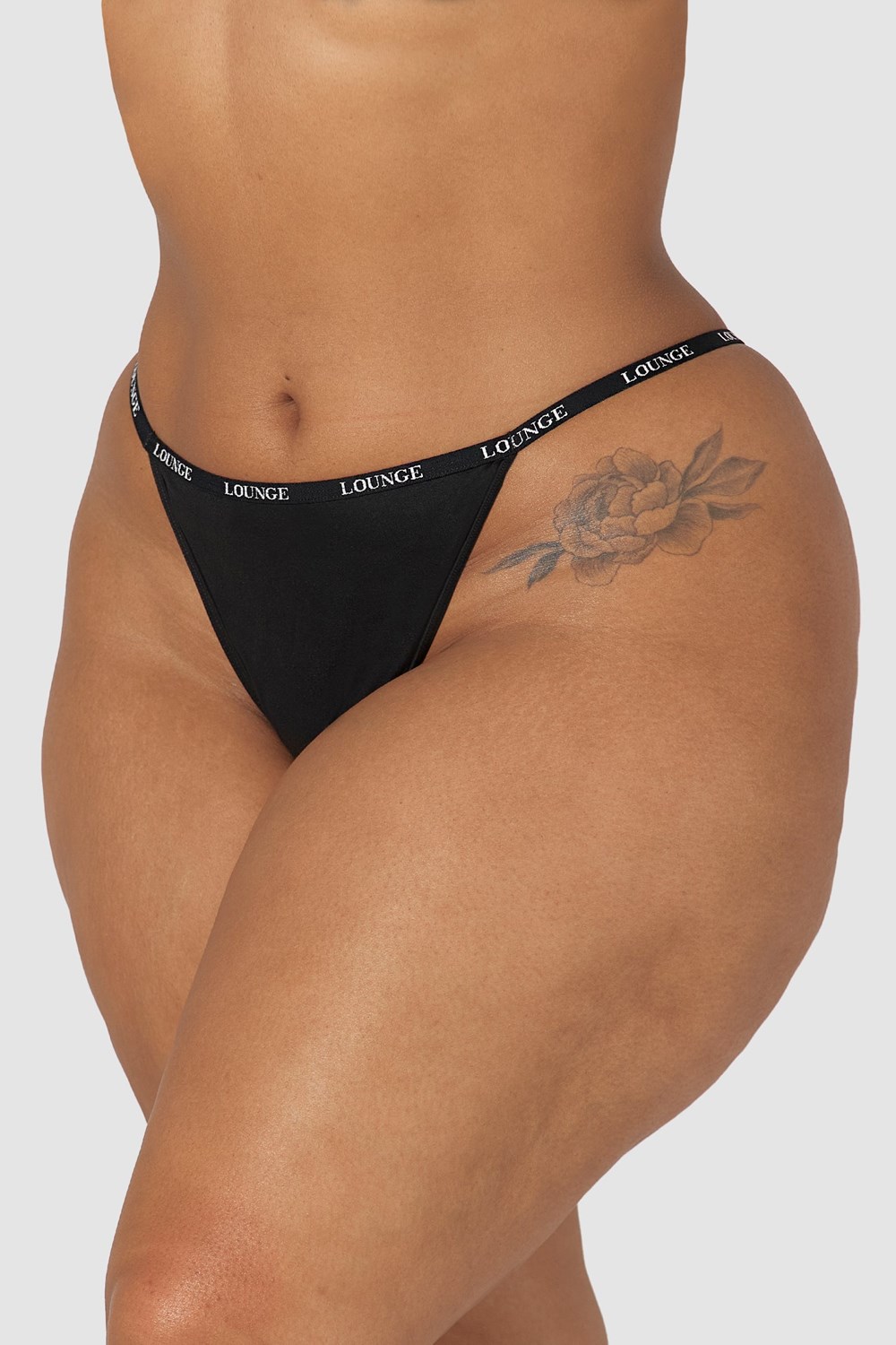 Lounge Underwear Smooth Ranne Mustat | 059468HVN