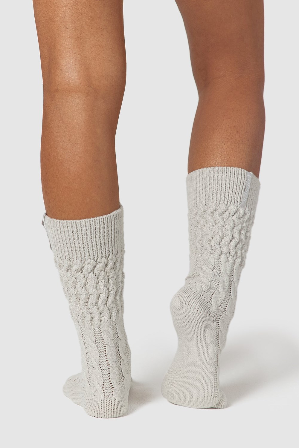 Lounge Underwear Snug Neulottu Socks Frost | 730896CLJ