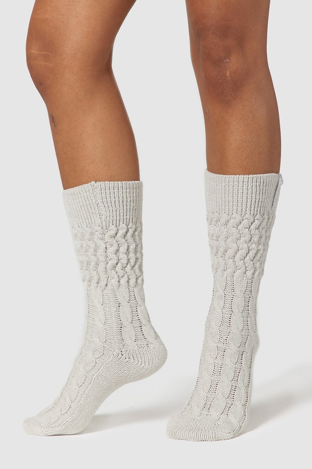 Lounge Underwear Snug Neulottu Socks Frost | 730896CLJ