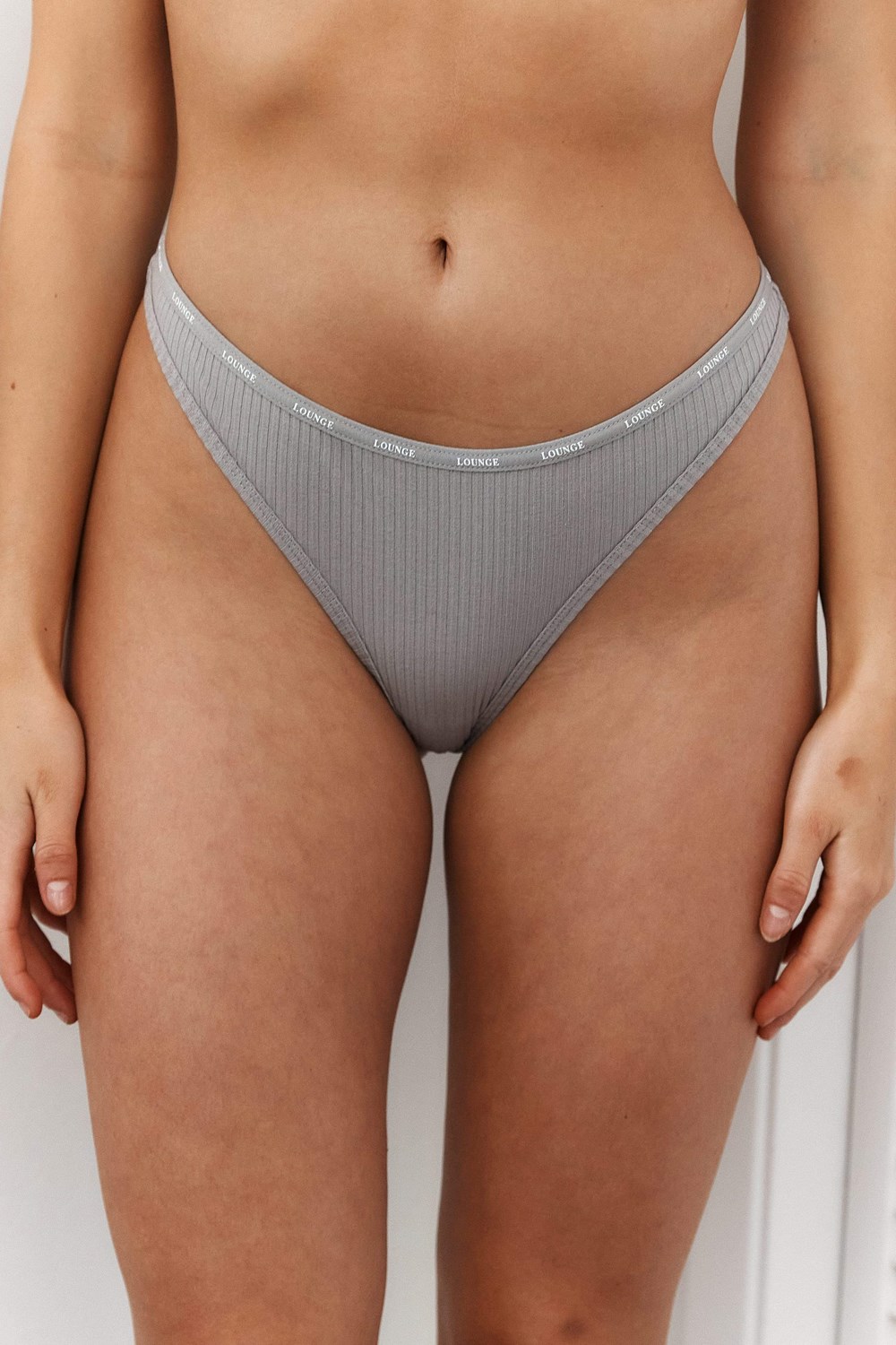 Lounge Underwear So Soft Ribbed Ranne Harmaat | 719238DSC