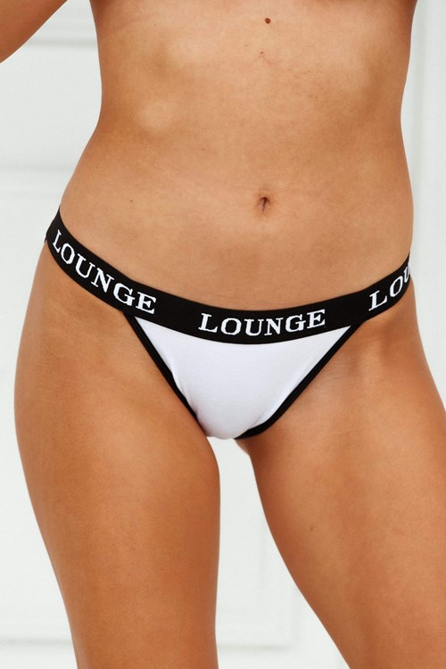 Lounge Underwear Bamboo Triangle Briefs Valkoinen | 296304SDX