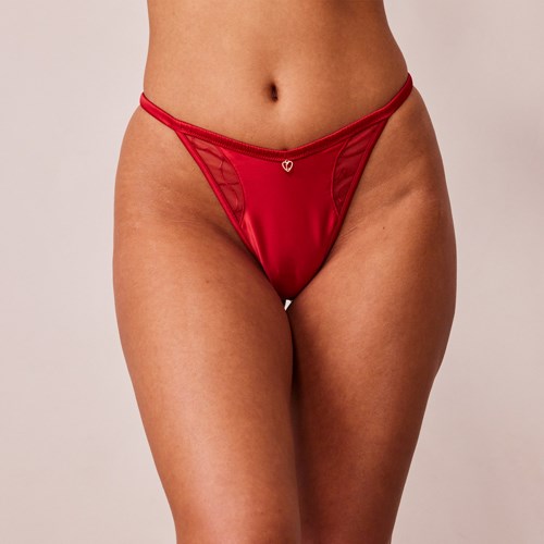 Lounge Underwear Cherish G-string Viininpunainen | 507182NTX