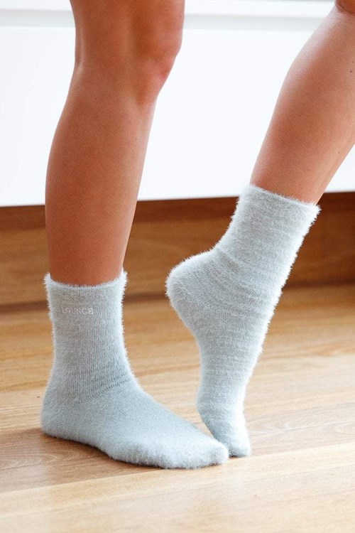 Lounge Underwear Embroidered Lounge Toastie Socks Hopea | 395724ABD