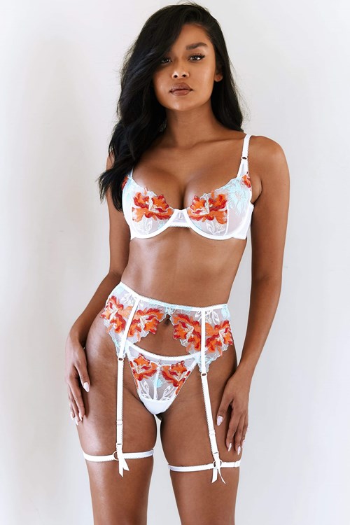 Lounge Underwear Lily Intimates Set Valkoinen | 507316LPU