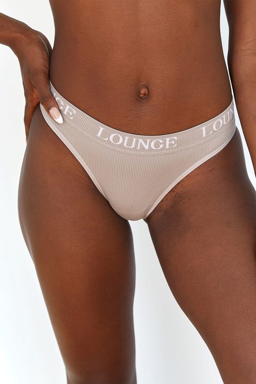 Lounge Underwear Seamless Briefs Mink | 432689PAC