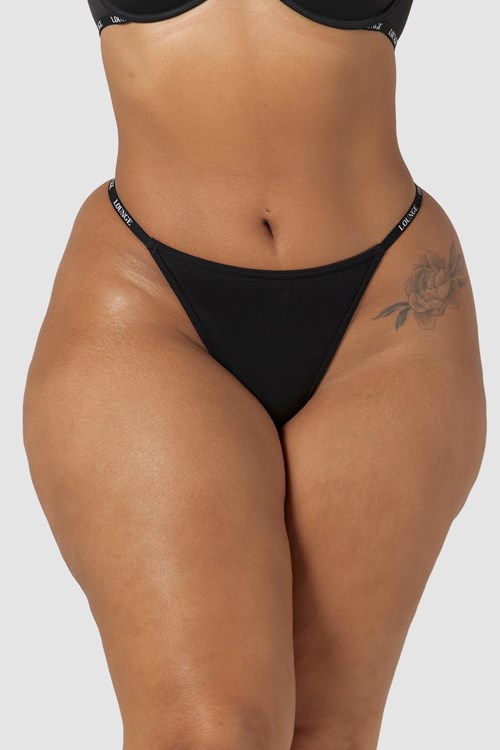 Lounge Underwear Smooth Classic Ranne Mustat | 456712PJC