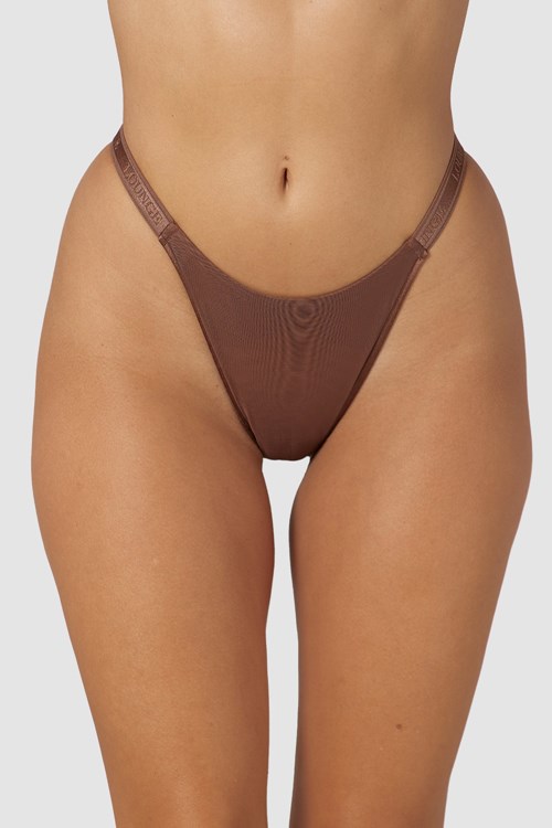 Lounge Underwear Smooth Mesh Briefs Chestnut | 569130UKF