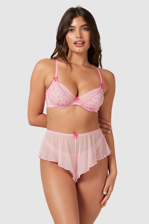 Lounge Underwear Thea Intimates Set Pinkki | 938516IEJ